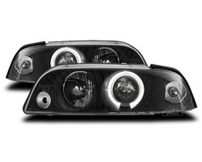 Žarometi per Fiat PUNTO 1 I 176 MK1 1993-1999 Angel Eyes Black LPFI09EZ XINO IT