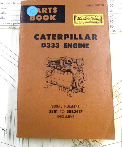 Libretto ricambi motore - libretto, gatto