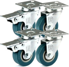 4 Ruote per Carrello Pivotanti