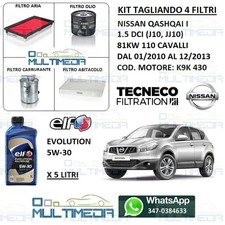 KIT TAGLIANDO 4 FILTRI + OLIO