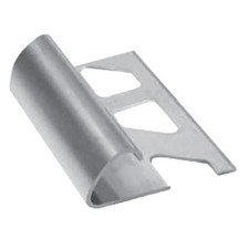 PROFILO JOLLY PER PIASTRELLE BORDI ARROTONDATI mm 10 cm 250 lucido (12 pz)