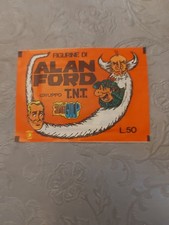 Bustina Figurine Alan Ford - Vintage 1978- Rarissime - Sigillata- Come Nuovo