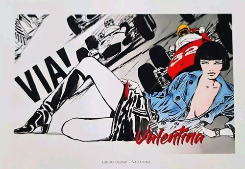Guido crepax stampa - crepax, a33