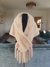 Stola visone mantello scialle