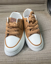 Fashion Sport Brown and White Size 42(Mens's 9) Sneakers