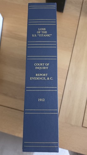 Titanic 1912 court inquiry - 1912,