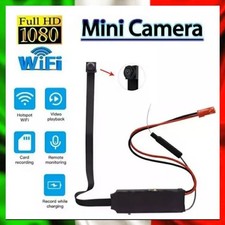 Mini Microcamera Telecamera WiFi HD 1080P Visione Notturna, Controllo Remoto App