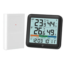 Stazione Meteorologica Wireless Con Sensore Remoto Termometro Esterno per Intern