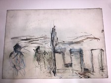 Ernesto Treccani tecnica mista