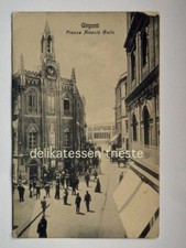 GIRGENTI AGRIGENTO Piazza Nicolò Gallo vecchia cartolina animata