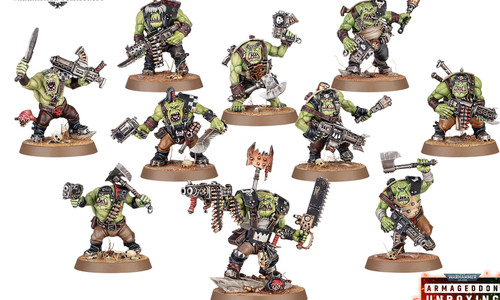 Warhammer 40k ork - ork, boyz