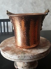 cestello porta ghiaccio in rame anni'60