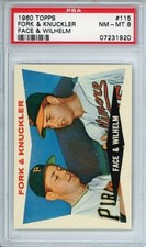 1960 Topps Fork & Knuckler -