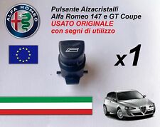 Pulsante Originale Alza cristalli Alfa Romeo 147 GT  Usato con segni di utilizzo