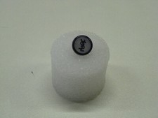 BOTTONE YSL Yves Saint Laurent RESINA VINTAGE ANNI 80 COLOR BLU DIAMETRO 1 CM