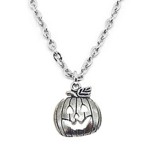 Collana con zucca halloween - zucca, di