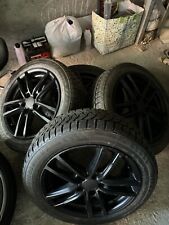 4 CERCHI IN LEGA Per BMW R17 5X120 COMPLETI DI PNEUMATICI 205/55 R17 Bridgestone