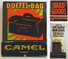 FIAMMIFERI DA COLLEZIONE MARCA "CAMEL - DUFFEL BAG" - ANNI '90 - (Vera Rarità) 