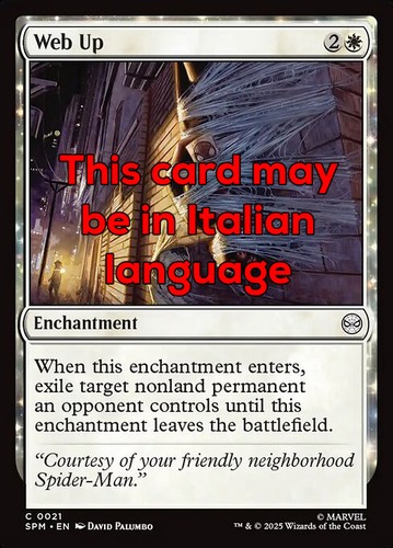 Mtg web foil exc - foil,