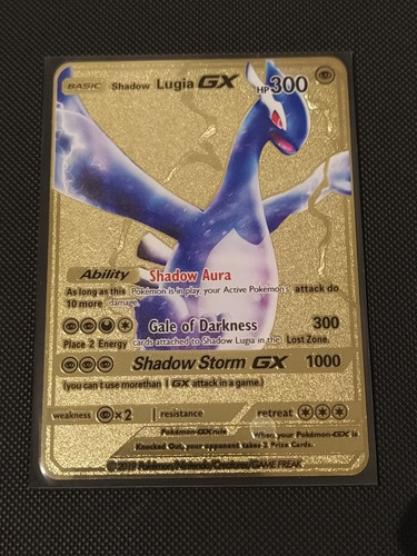 Metal card full art diy - card,
