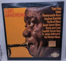 Louis Armstrong Vinyl 12" LP Record Hallmark 1969 Stereo