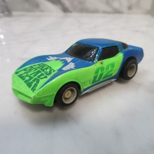 Slot car corvette tyco - car,