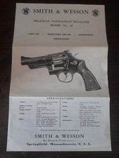 Manuale Disegno Spaccato Smith & Wesson .357 Model 28