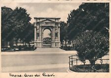 VERONA Arco dei Gavi giardini Cartolina