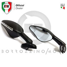 FAR COPPIA SPECCHI RETROVISORE FRECCE A LED MOTO UNIVERSALI KAWASAKI APRILIA