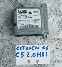 CITROEN C5 2.0 HDI ANNO 2006 CENTRALINA AIRBAG ECU RICAMBI AUTO