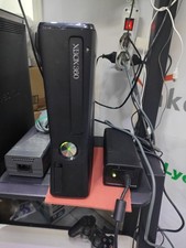 Xbox 360 Slim 1tb + Pad Black O White Completo Originale 