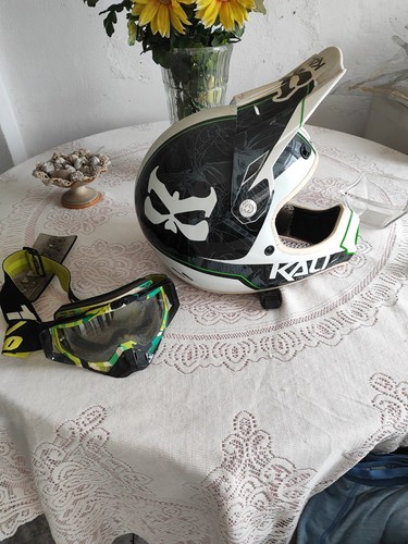 Casco moto enduro con - con,