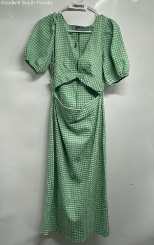 Abito tubino zara donna verde - donna,