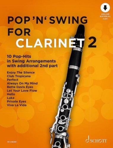 Pop swing for clarinet 10 - swing, clarinet: