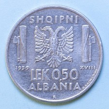 ALBANIA VITTORIO EMANUELE III