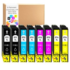 8 cartucce stampante sostitutive per Epson Stylus SX410
