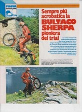advertising Pubblicità-TEST MOTO BULTACO SHERPA 350 '78-MOTOSPAGNOLE TRIAL EPOCA