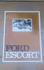 Depliant Brochure Ford ESCORT