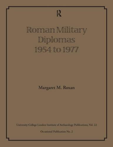 Roman military diplomas 1954 - roman,