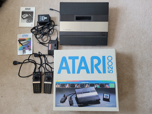 Vintage atari 5200 supersystem - vintage,
