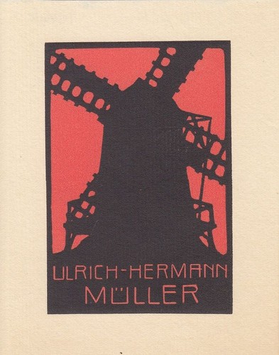 Exlibris bookplate incisione - bookplate,