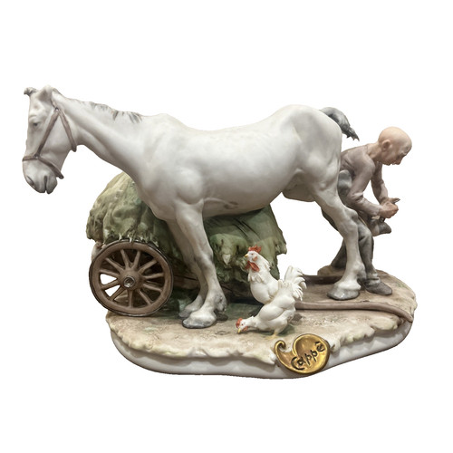 Rara statuina calzola - rara, cavallo