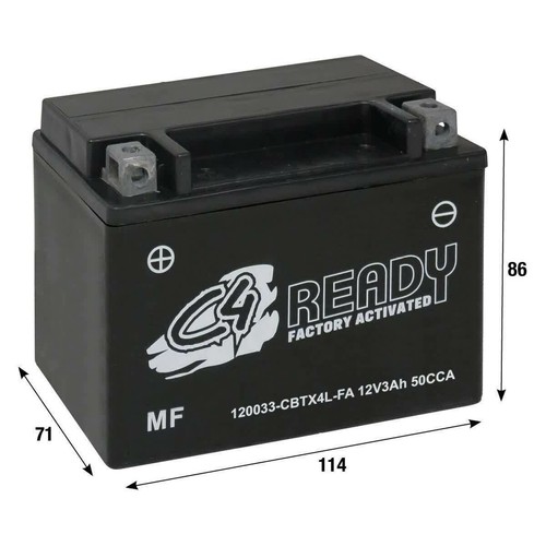 Batteria precaricata gel - a,