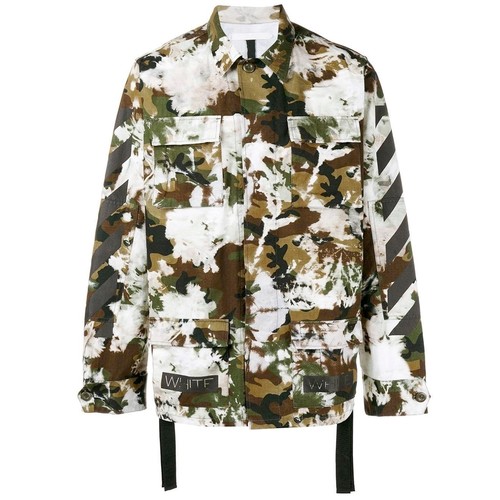 Giacca off white - off-white, sahariana