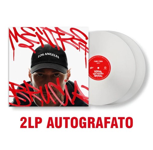 Autografato fabri fibra - lp, |