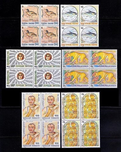 Tunisia 1976 mnh blk - 6v,