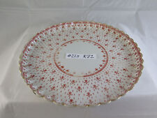 PIATTO PER TORTE IN CERAMICA ELAND DECORAZIONE GIGLIO VINTAGE CERAMIC PLATE R72