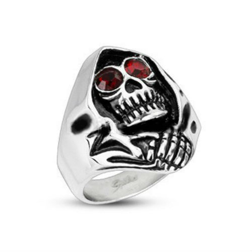 Anello uomo acciaio - da,