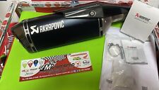 MARMITTA SILENZIATORE TERMINALE AKRAPOVIC Honda X-ADV FORZA 750 TITANIO