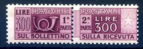 Pacchi postali ruota 1946 - postali,